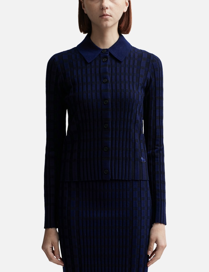 Checked Knitted Shirt Placeholder Image