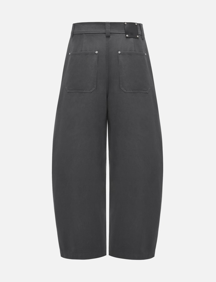 TEAM WANG design Reset Curved Trousers