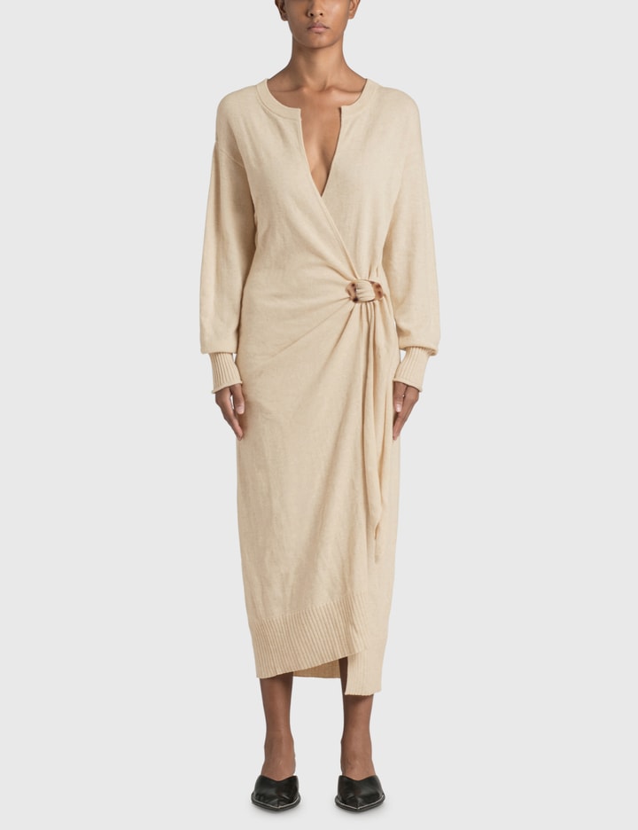 Jonathan Simkhai - Evalynn Wool Cashmere Blend Raglan Wrap Dress | HBX Jonathan Simkhai - Evalynn Wool Cashmere Blend Raglan Wrap Dress | HBX