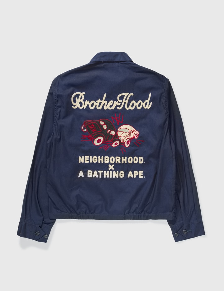 Bape X Neighborhood Embroidery Zip Up Jacket Placeholder Image