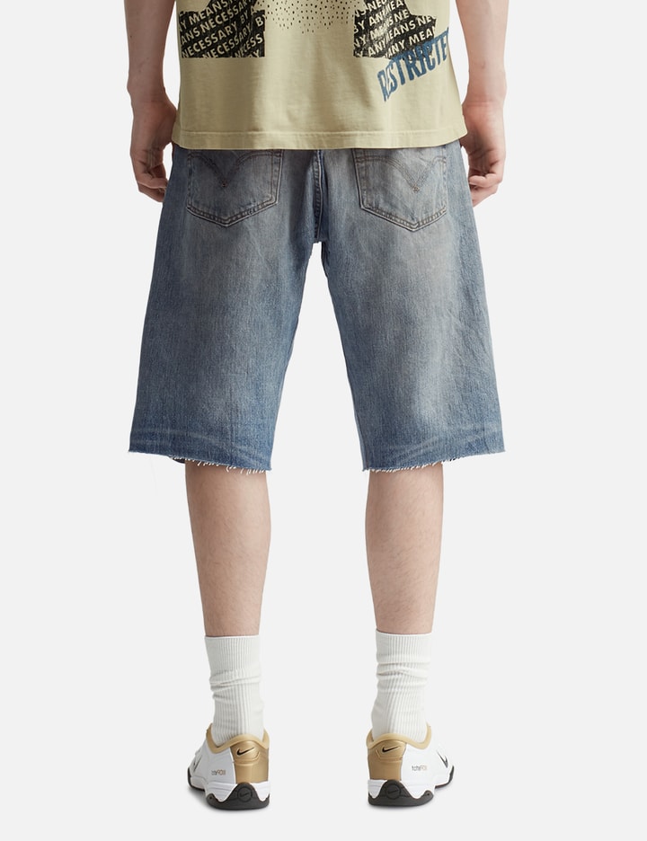Cowrie Shell Denim Shorts Placeholder Image