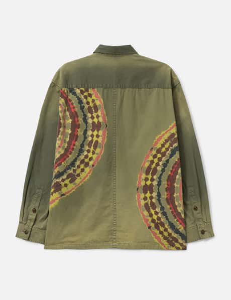 Tie-Dye Military Shirt view 8