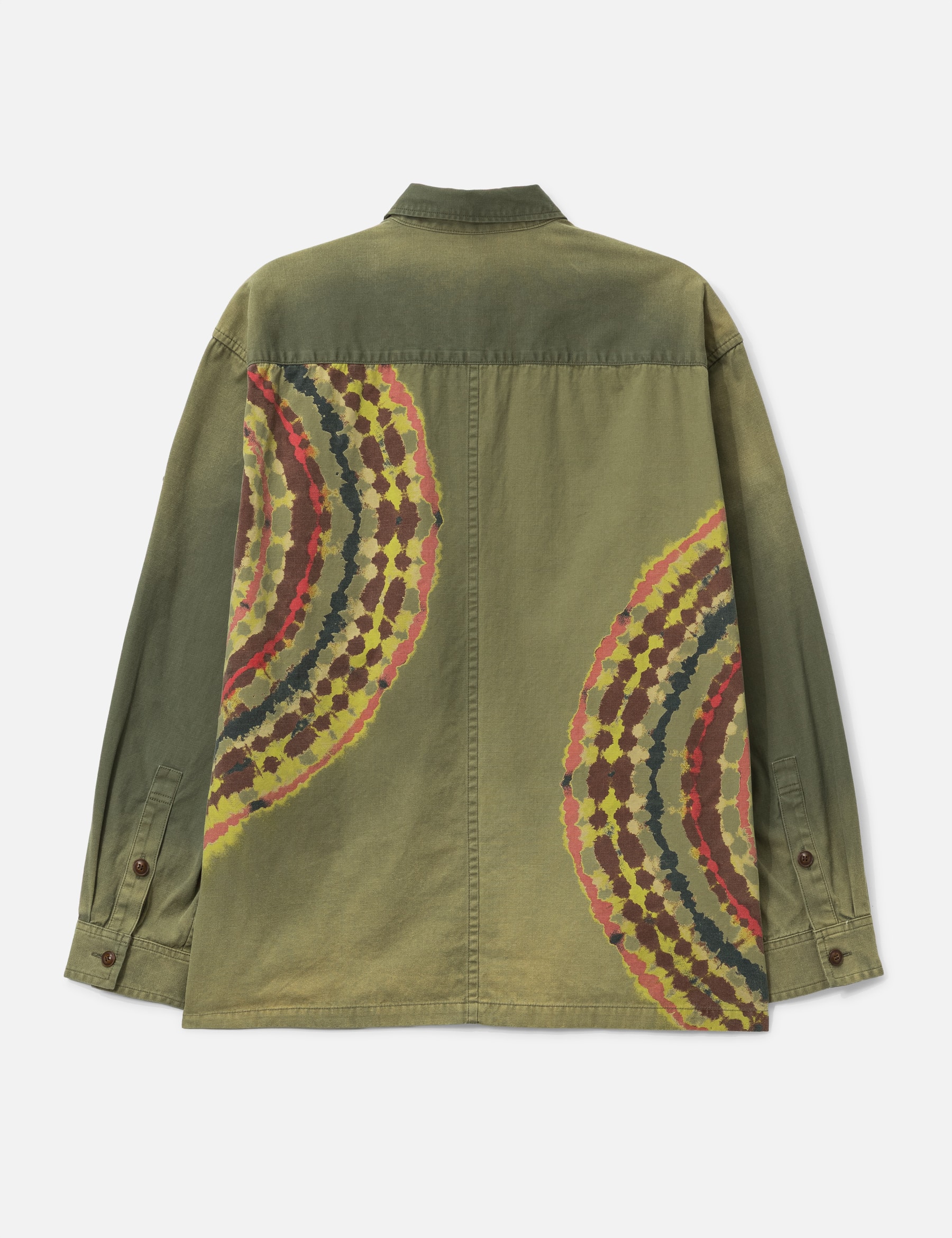 Tie-Dye Military Shirt view 17