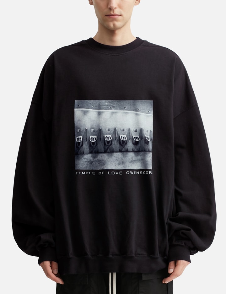 Rick Owens Drkshdw Hun Crewneck Sweatshirt