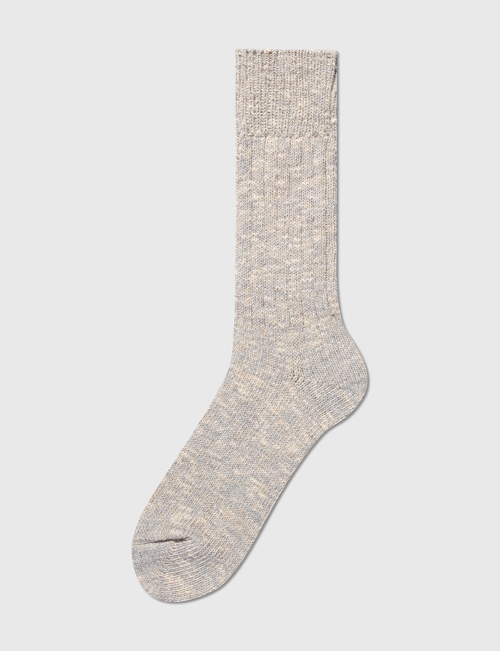 Low Gauge Slub Crew Socks Placeholder Image