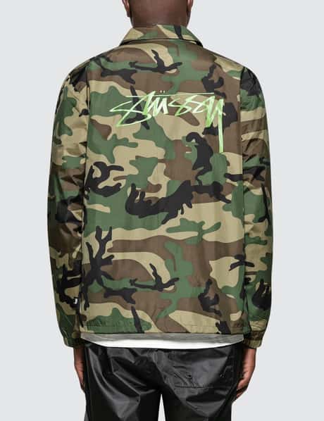 Stüssy - Camo Cruize Coach Jacket | HBX