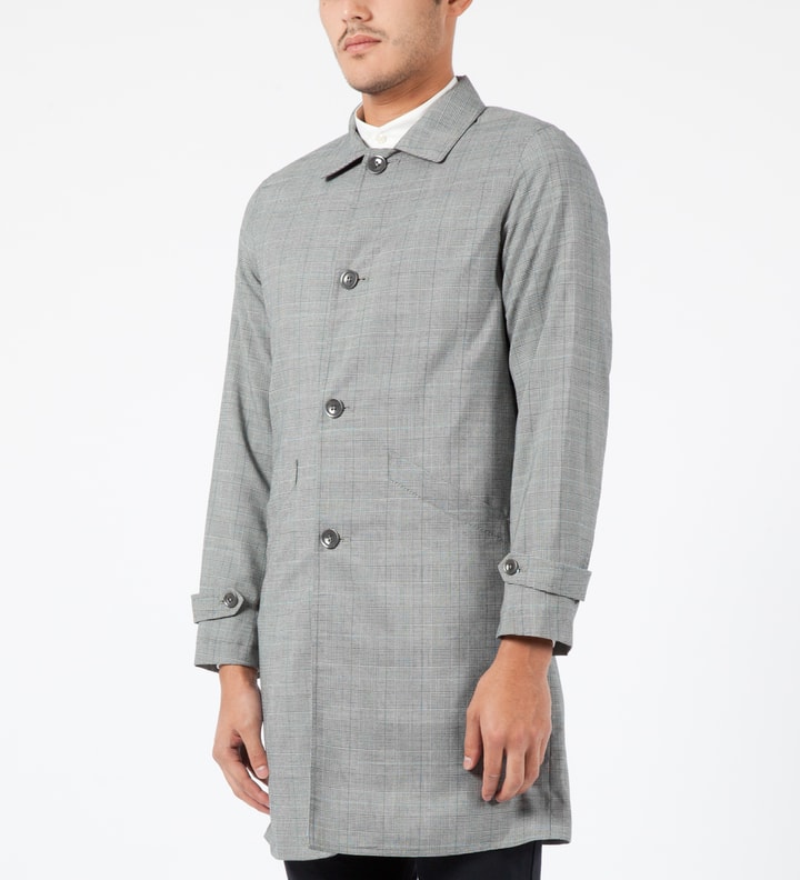 Grey Glen Check Single Coat Placeholder Image