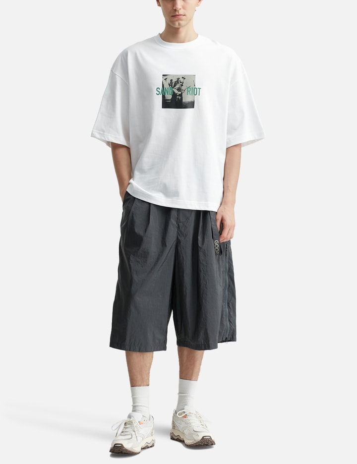 GOOPiMADE x TIGHTBOOTH “GTB-03T” Sand Riot Logo T-shirt Placeholder Image