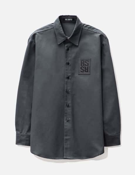 Raf Simons 스트레이트 핏 데님 셔츠