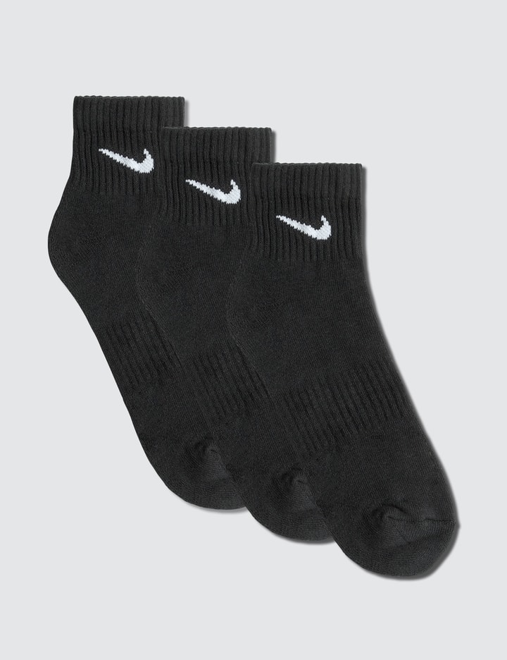 Nike Everyday Cotton Lightweight Ankle Socks (3 Pairs) Placeholder Image