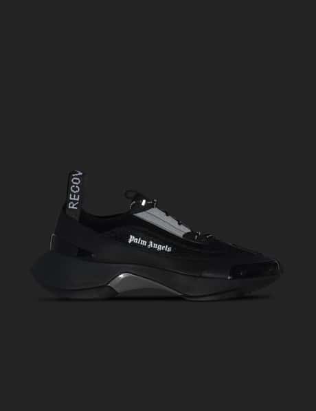 Palm Angels Recovery Black Sneakers Palm Angels Recovery Lace-Up Sneakers  main image 3