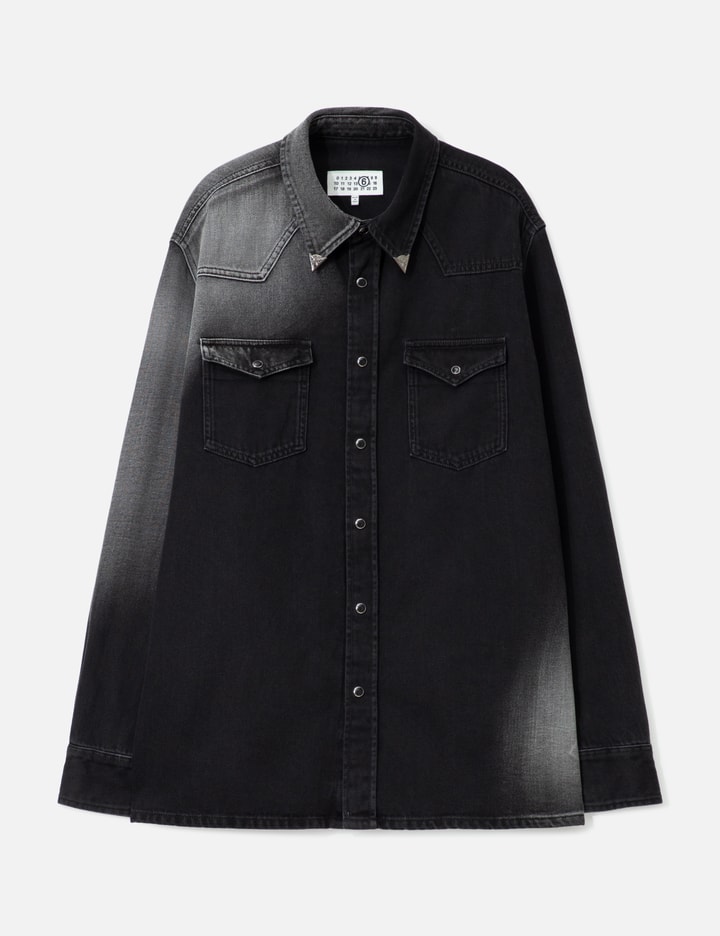 Black Denim Shirt Placeholder Image