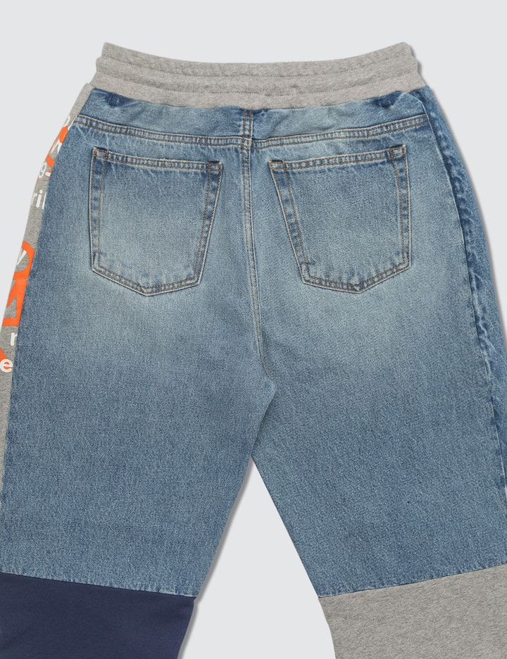 Reconstructed Panelled Jeans Placeholder Image