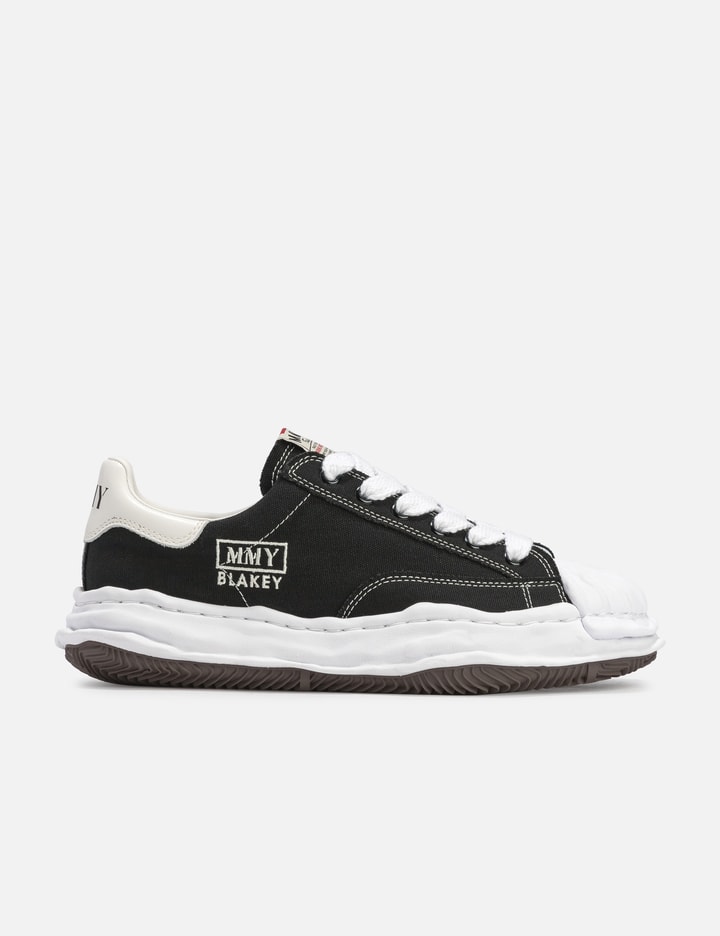 Miharayasuhiro Maison Mihara Yasuhiro Black Canvas Blakey Low Top Sneakers In Black