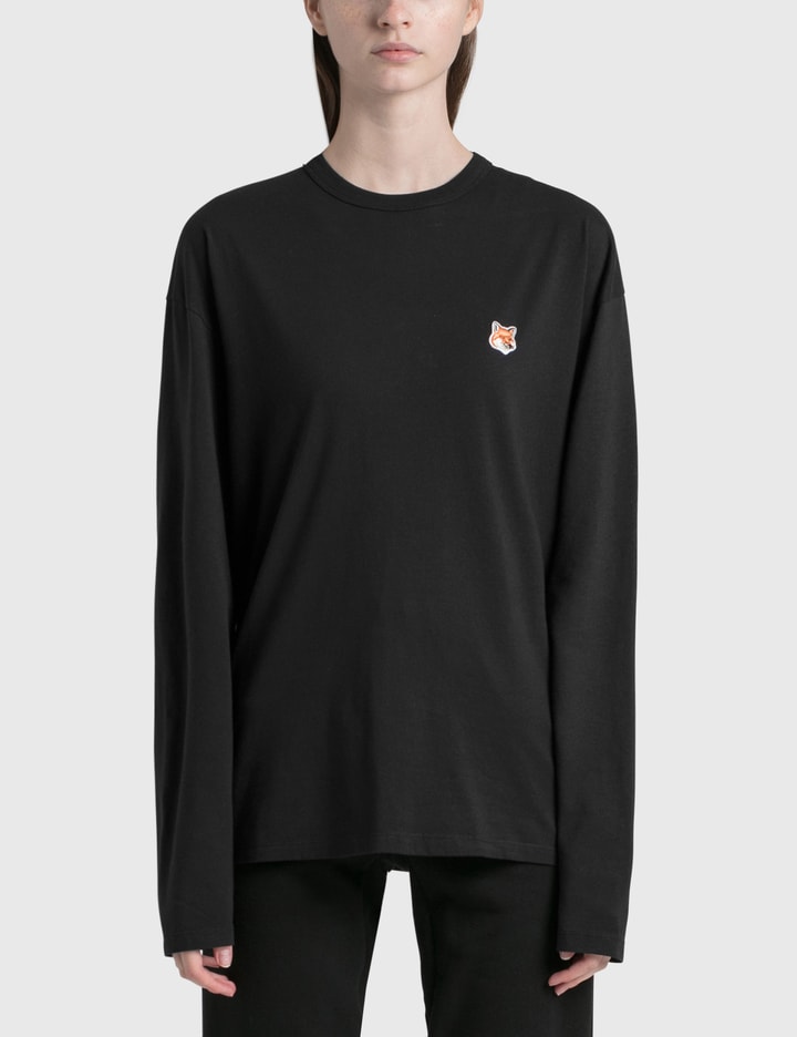 폭스헤드 패치 레귤러 긴소매 티셔츠 Placeholder Image