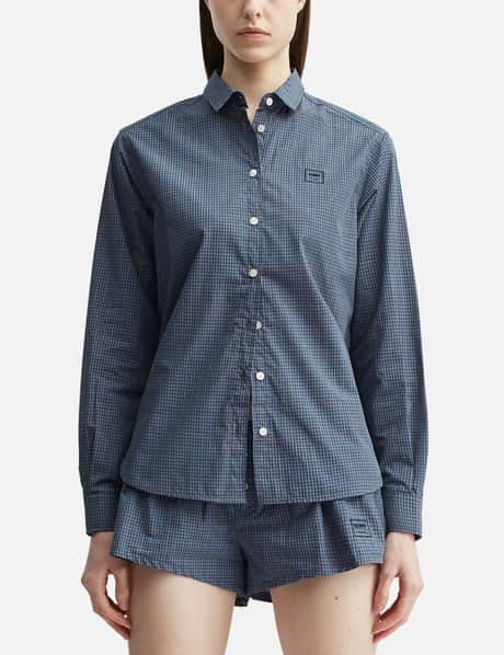 G Classic Embroidered Button-Up Shirt view 10