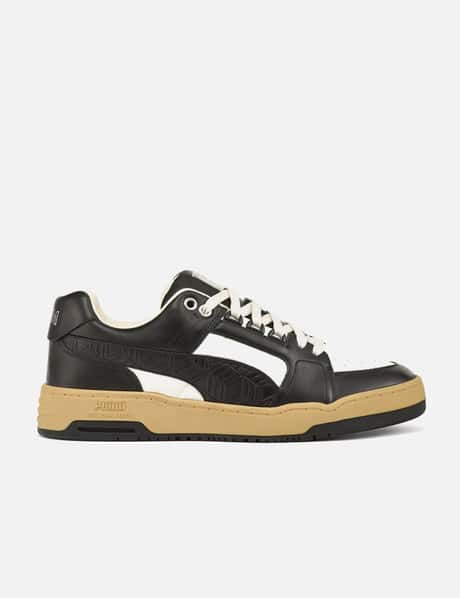 Puma Puma X MCM Slipstream Low Court in Black White