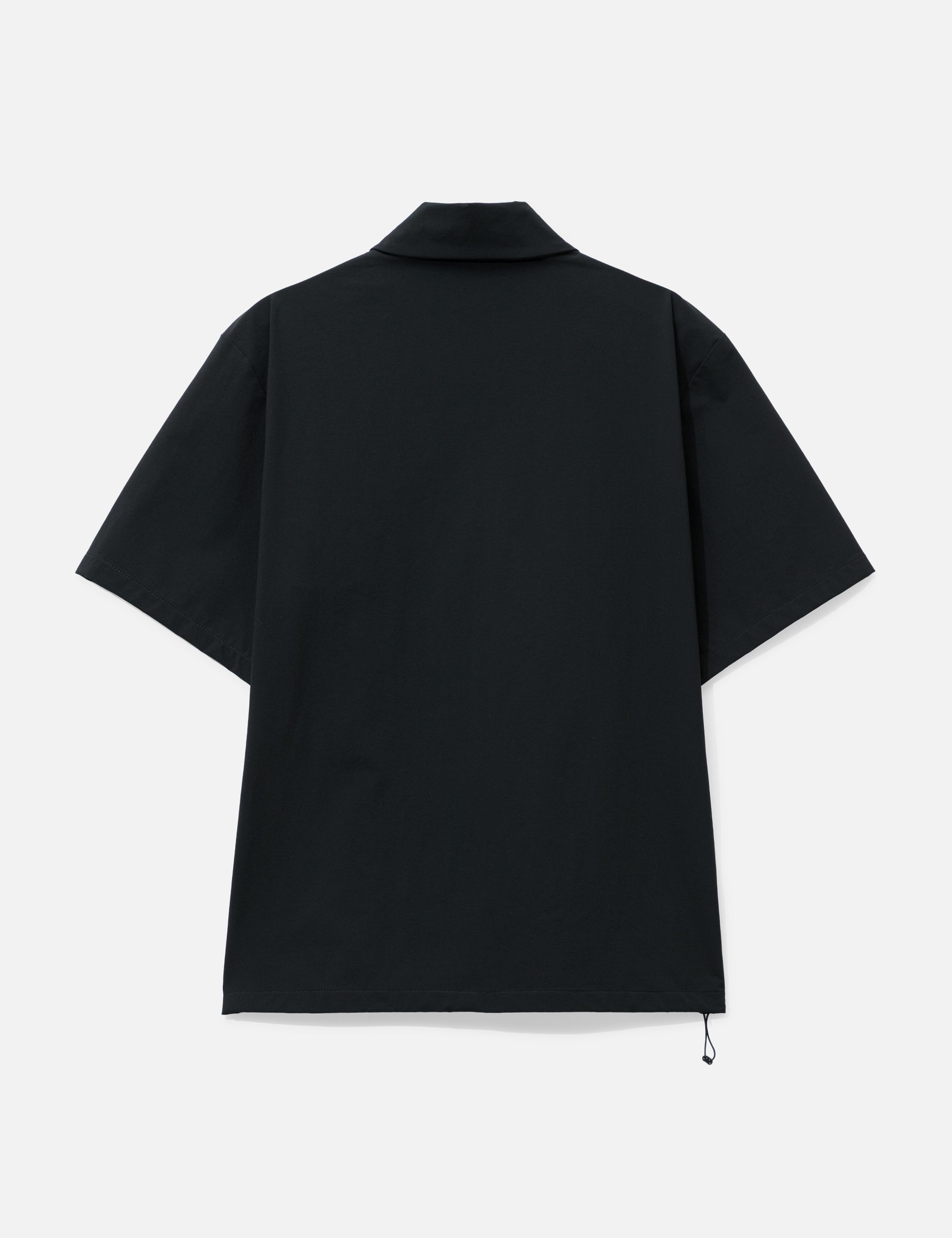 Logo Short Sleeve Half-Zip Shirt view 17