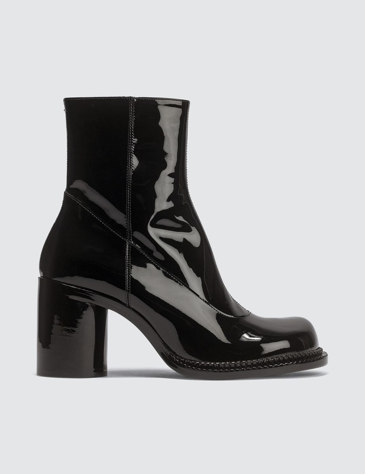 Ankle Patent Leather Boots Placeholder Image