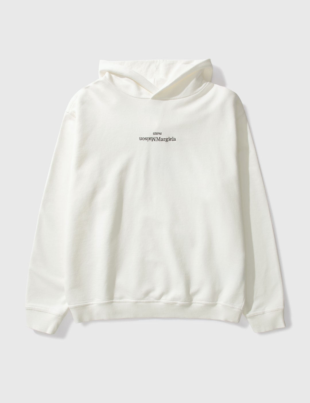 Maison Margiela - Upside Down Logo Hoodie | HBX