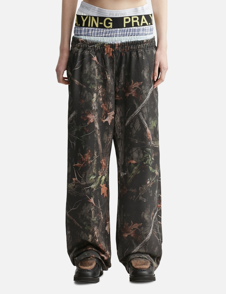 Praying Real Tree Underwear Sweatpants Camo