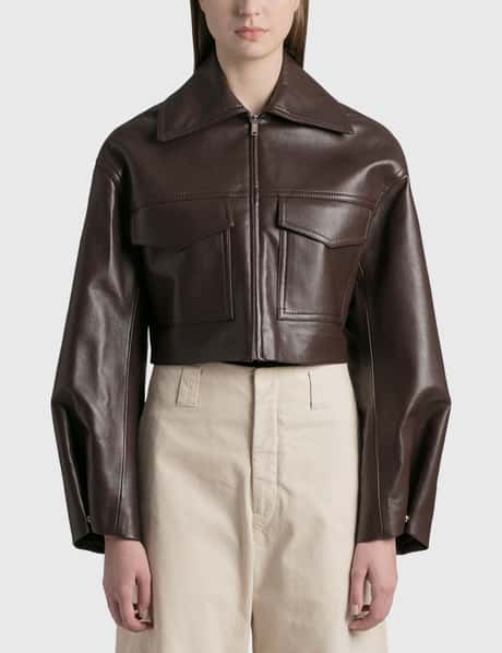 Nanushka Sapir Regenerated Leather Jacket
