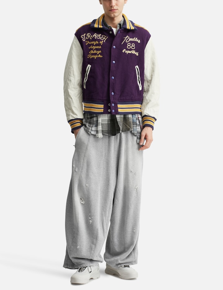 Needles Deconstructed H.d. Sweat Pant In Gray