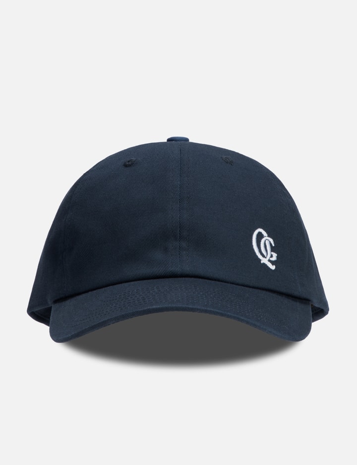 Quiet Golf Monogram Dad Hat In Blue