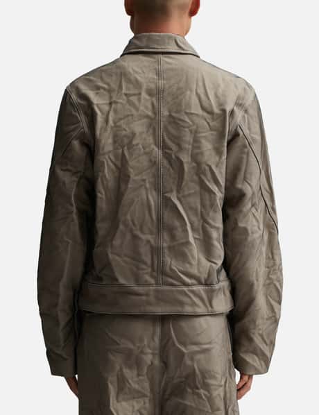 Product. 25 Semi-Oversized Layered Wrinkled Jacket view 13