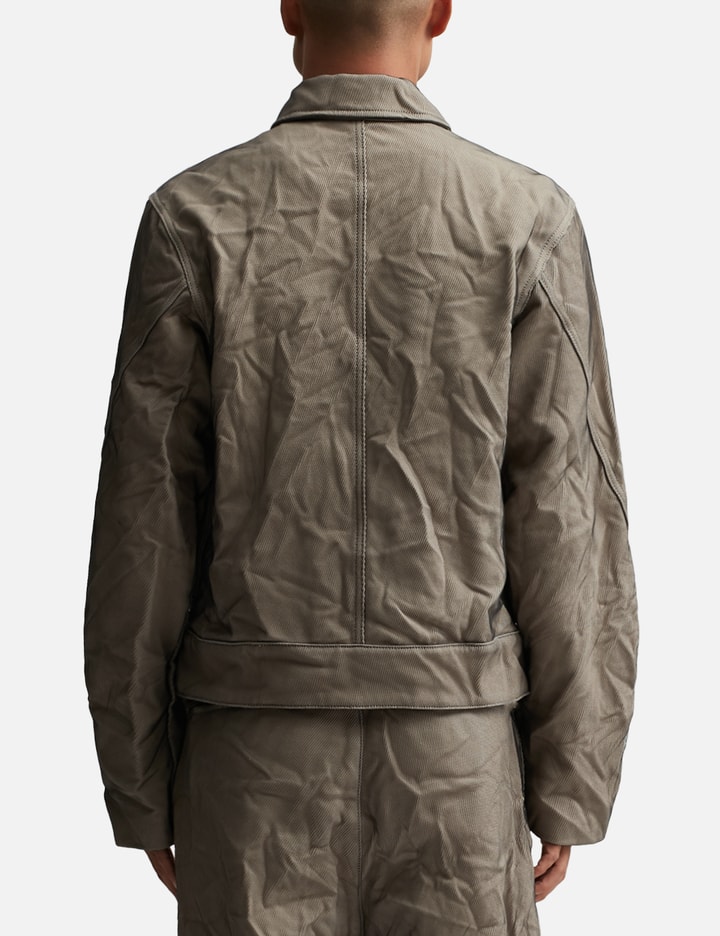 Product. 25 Semi-oversized Layered Wrinkled Jacket Placeholder Image