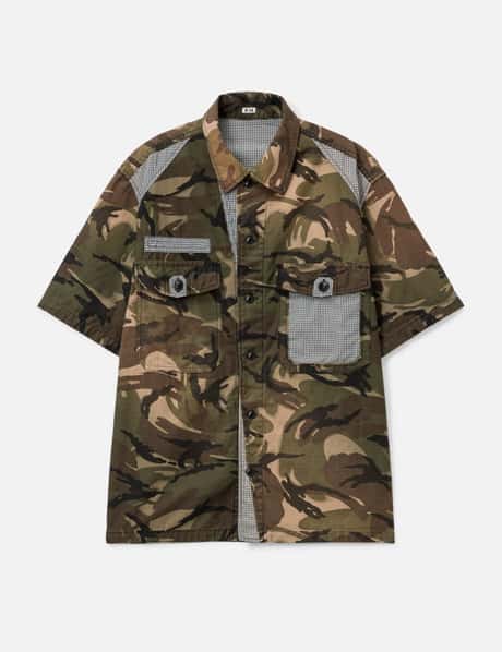 Patchworked Camo Shirt view 6