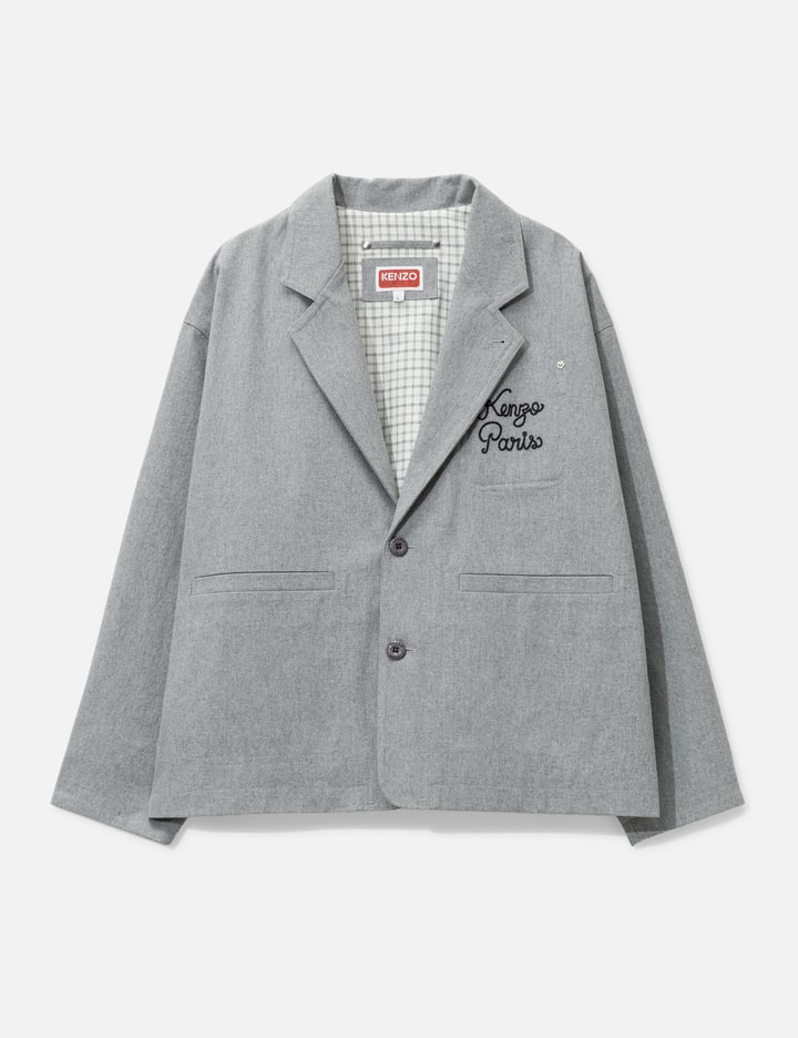 'Kenzo Paris Chainstitch' Embroidered Workwear Jacket Placeholder Image