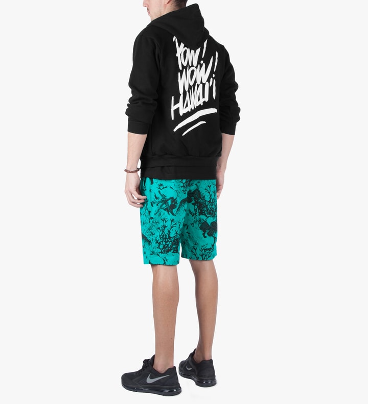 White on Black 2014 POW! WOW! Hawaii Zip Hoodie Placeholder Image