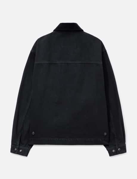 Cord Collared Zip-Up Jacket view 8