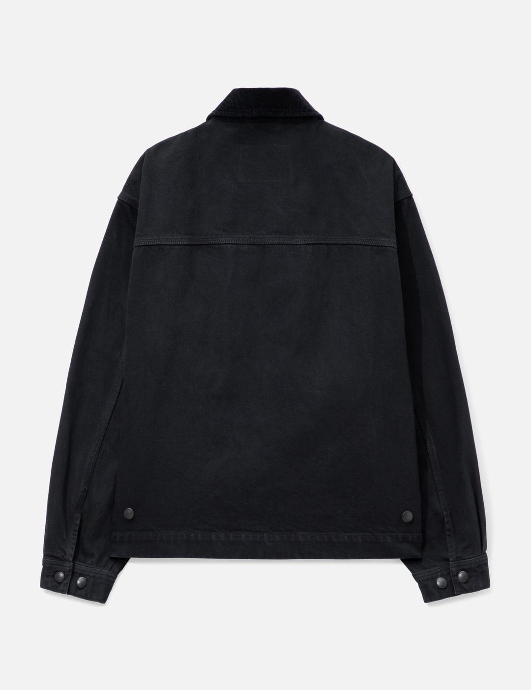 Cord Collared Zip-Up Jacket view 9