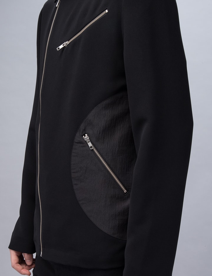 Side Circle Patch Biker Jacket Placeholder Image