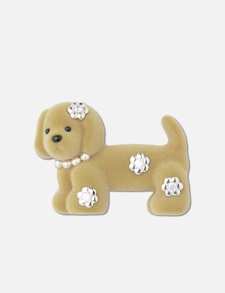 YVMIN Flower Decorated Puppy Hair Pin