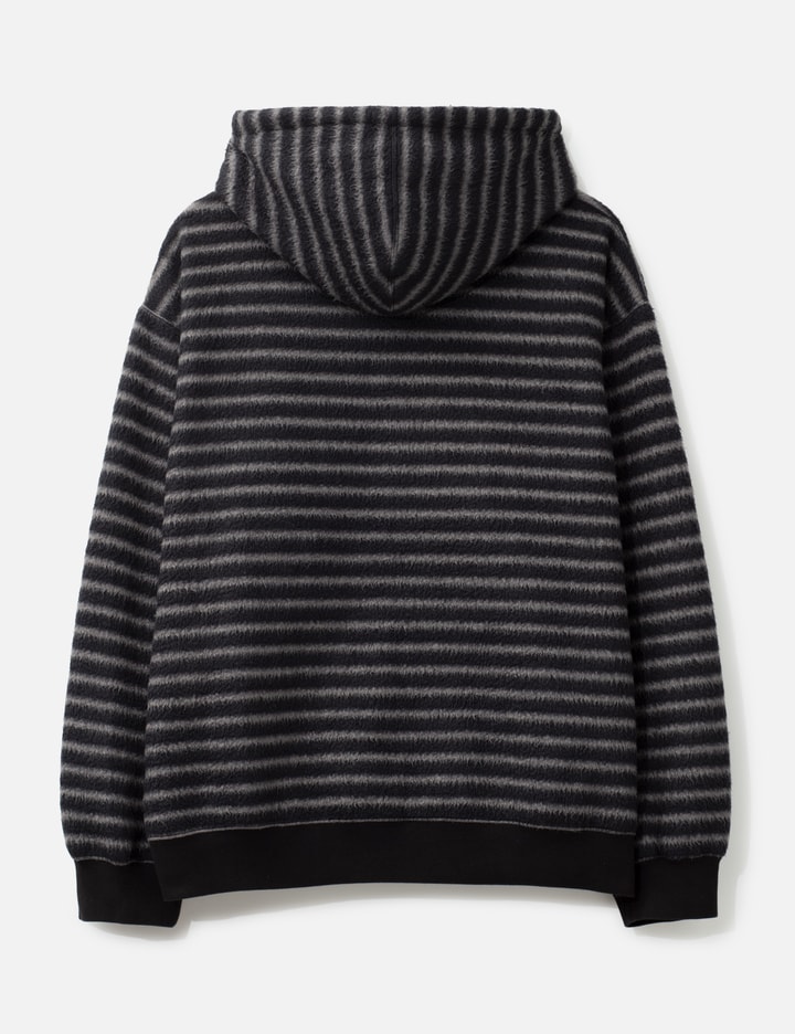 Supreme Stripe Zip Up Hoodie