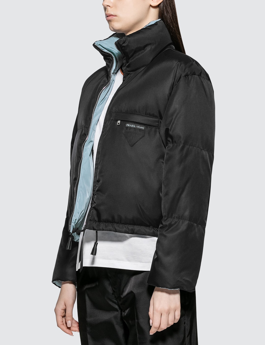 Prada - Puffer Down Jacket | HBX - Globally Curated Fashion and Lifestyle  by Hypebeast