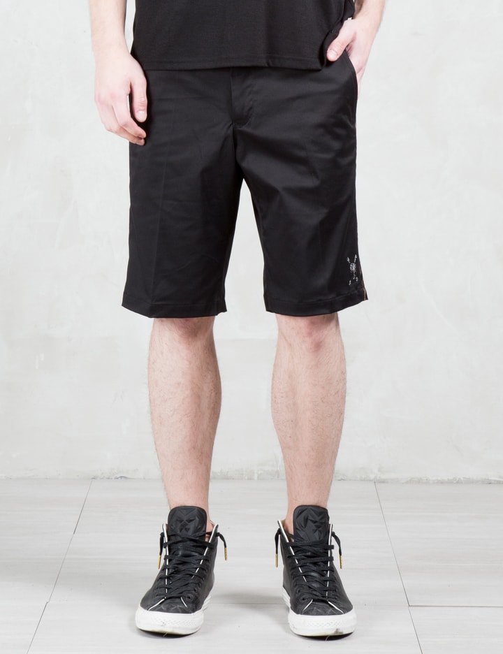 Leopard Side Tapered Shorts Placeholder Image