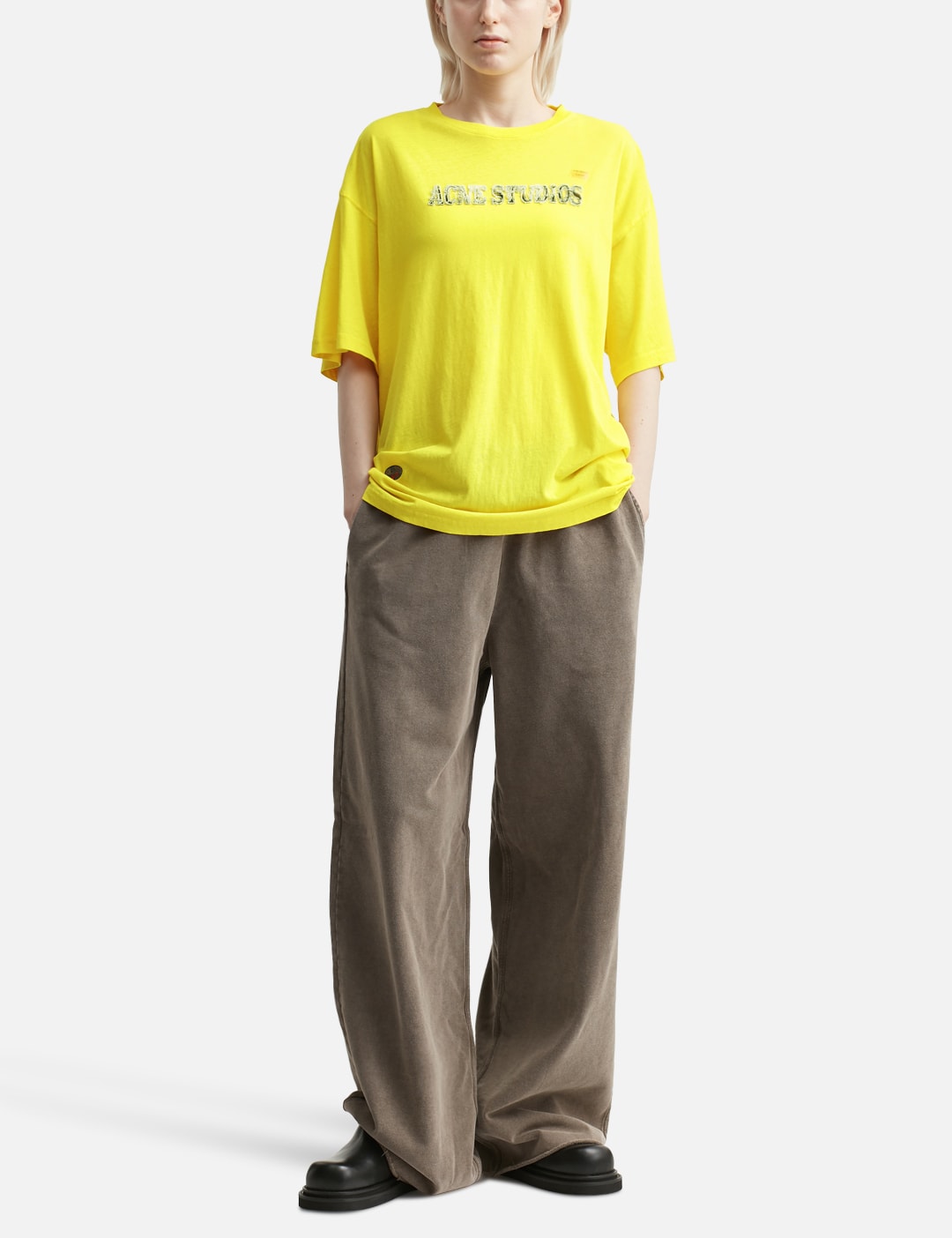 Logo T-Shirt - Bright Yellow view 12