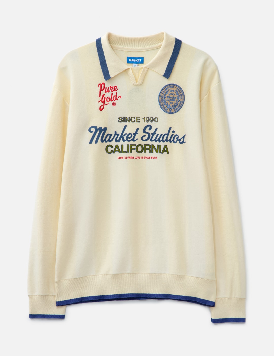 Pure Gold Collared Sweater