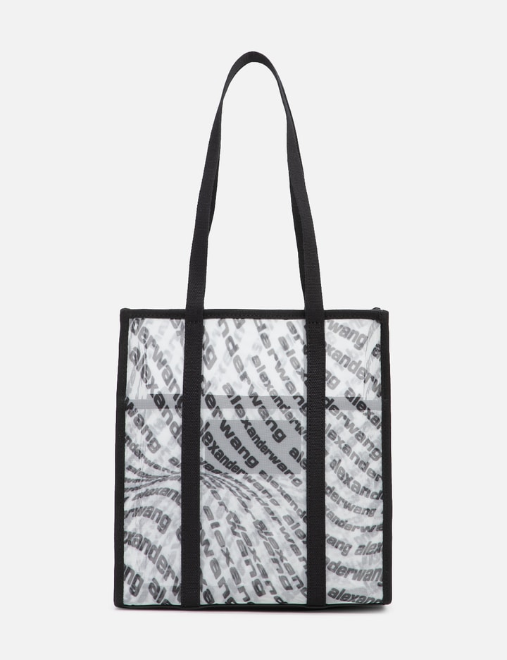 Shop Alexander Wang The Freeze Small Tote Bag In White