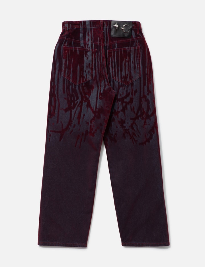 Blood Lazered Denim Pants Placeholder Image