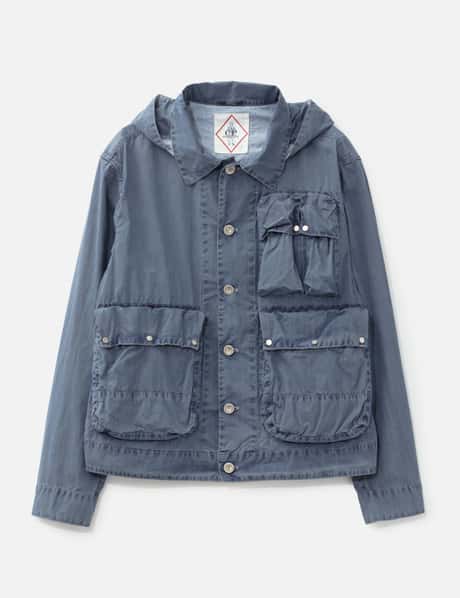 50 Fili Indigo Bleached Goggle Jacket view 9
