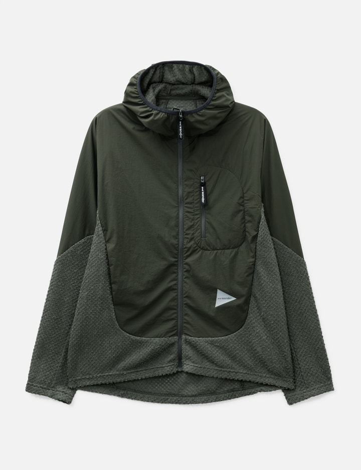 and wander Air Fleece F/Z Hoodie