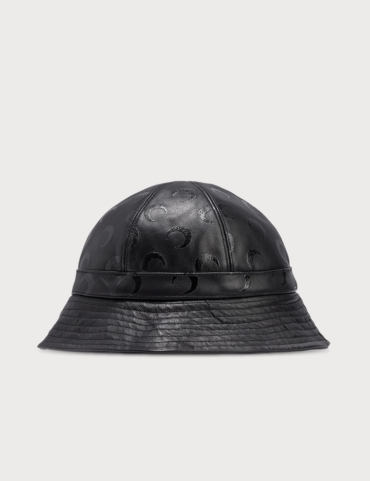 Allover Moon Leather Bucket Hat Placeholder Image