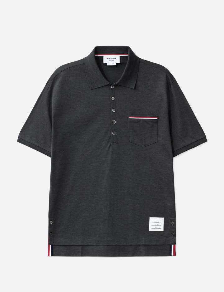 Thom Browne Pique Pocket Polo