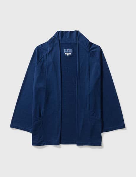 BLUE BLUE JAPAN Indigo Soft Jersey Cardigan
