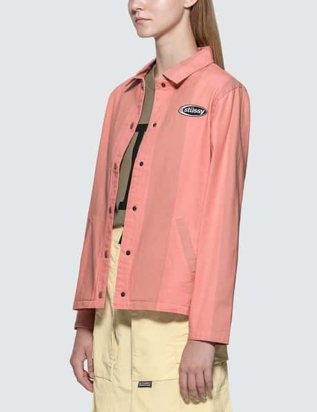 Ladies Jackets Stussy Coach Jacket Pink Stussy Coach Jacket Pink Shop